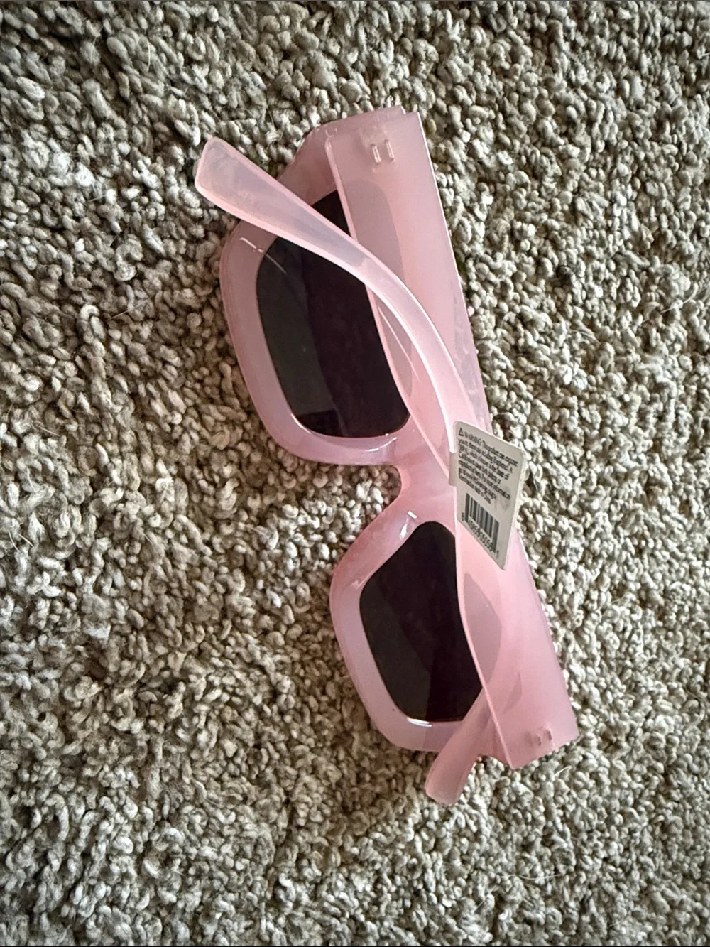 Women's Pink Cat-Eye Sunglasses with UV Protection